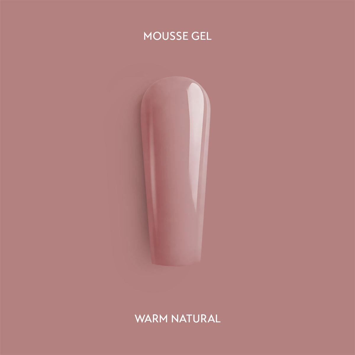 Mousse Gel Warm Natural 50g