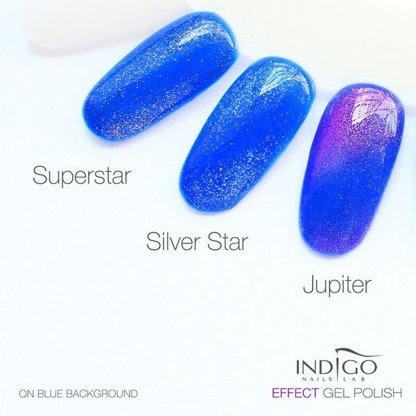 Silver Star Effect Gel Polish 7ml