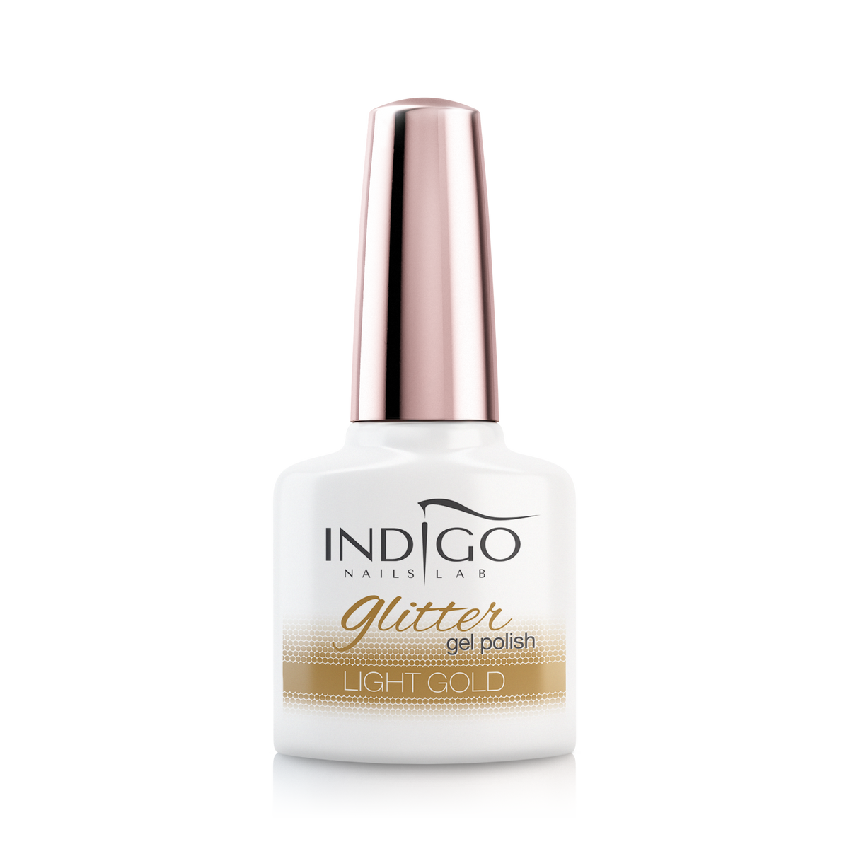 Light Gold Glitter Gel Polish 7ml