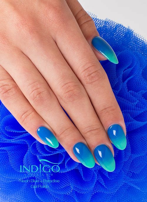Neon Blue Gel Polish 7ml