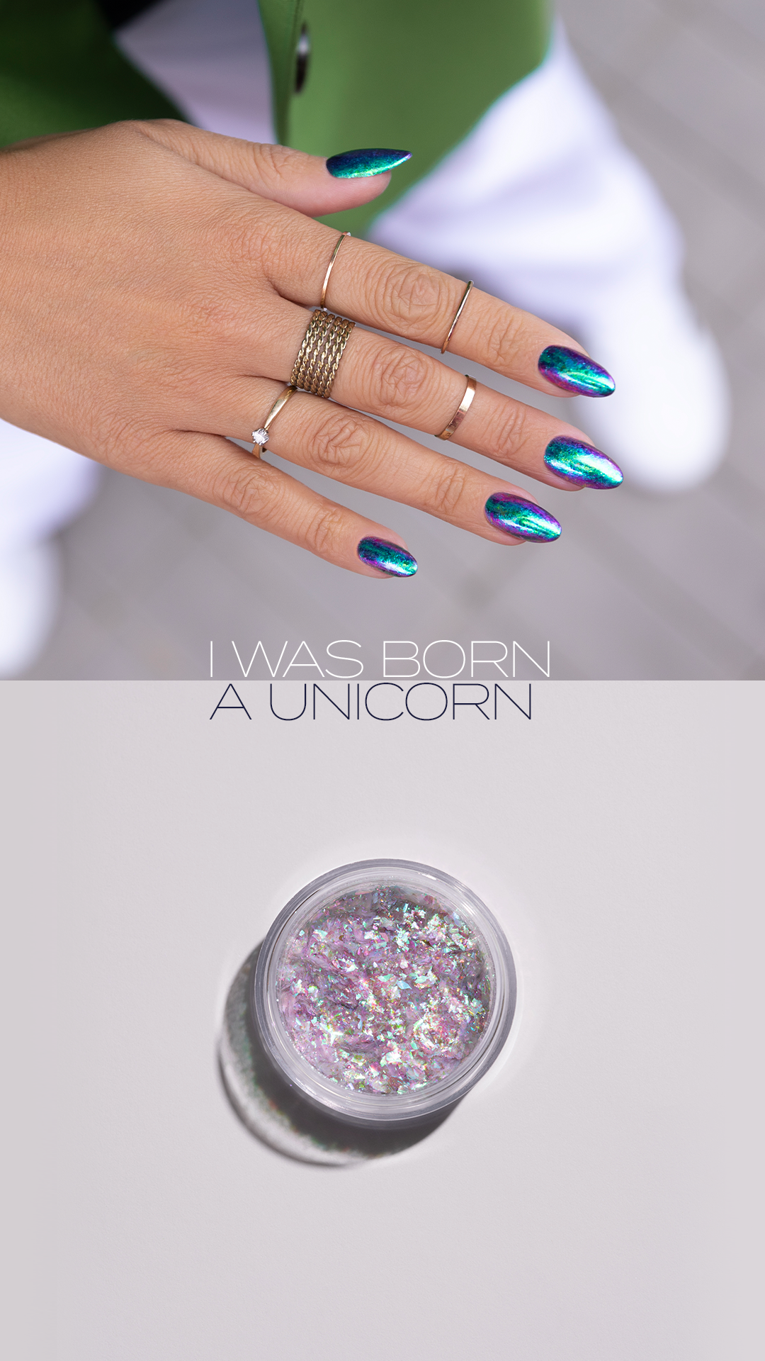 Flame Holo I Was Born a Unicorn